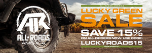 All Roads America Lift and Leveling Kits 2024 Saint Patrick's Day Sale