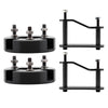 2005-2023 Nissan Frontier 2WD 4WD Full Lift Suspension Kit with Rear Shackles-Lift Kit-2"-2"-Black-All Roads America