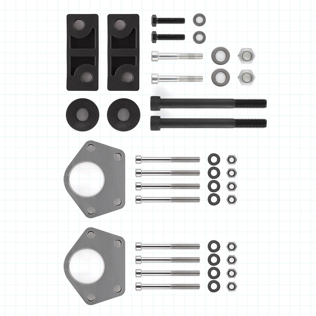1985-1998 Toyota IFS Pickup 4WD Front Leveling Suspension Kit includes Differential Drop Kit-Leveling Kit-2.5"-All Roads America